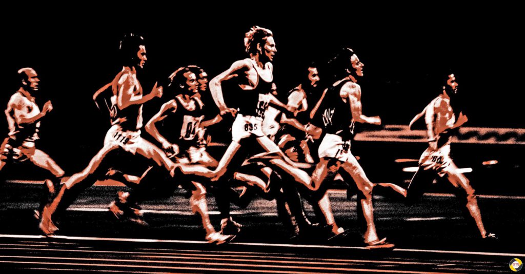 Richard Mayer - 5000m-Lauf 1972
